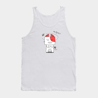 Mosquitoes are really annoying - aknyangi, cat miaw lovers Tank Top